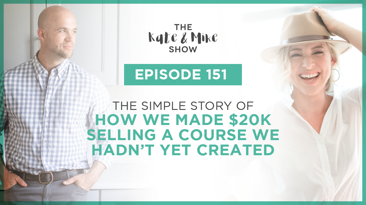 The Simple Story of How We Made $20K Selling A Course We Hadn't Yet Created