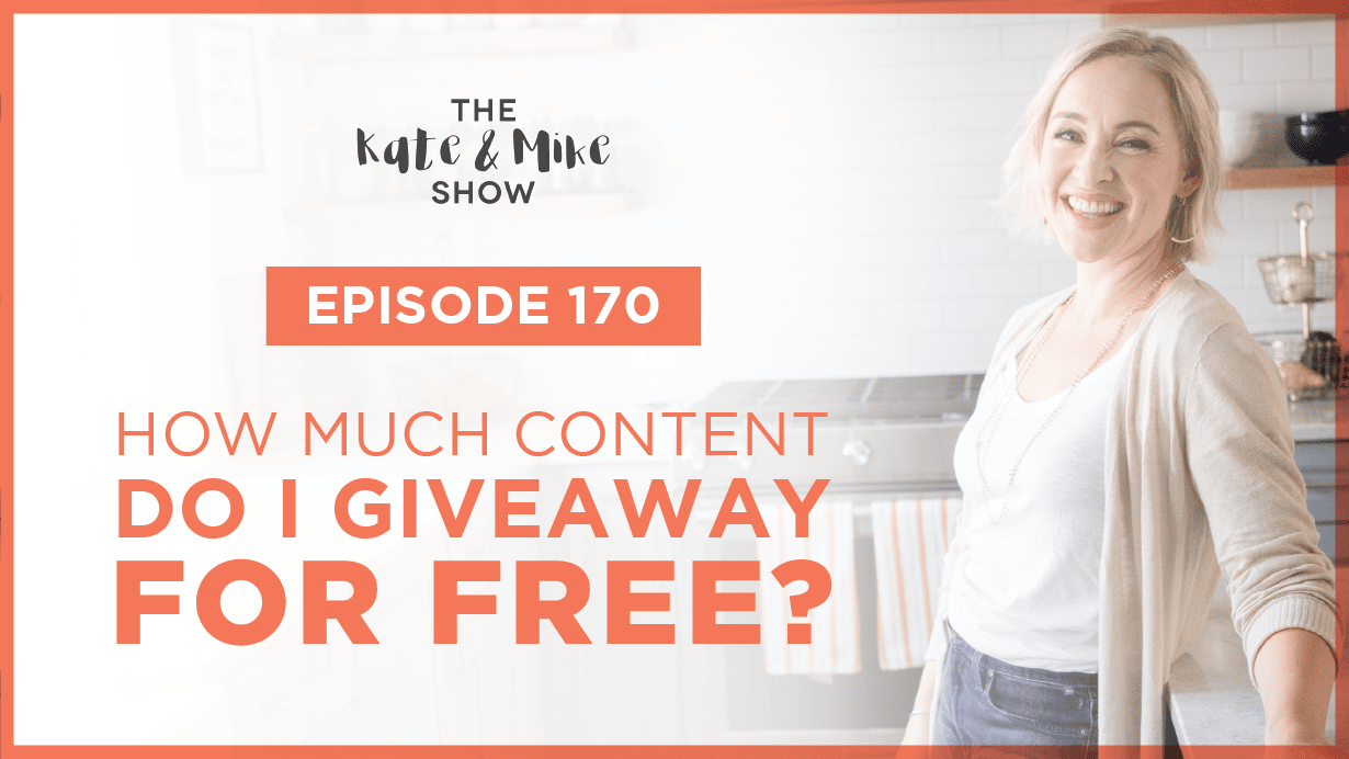 How Much Content Do I Give Away For Free?