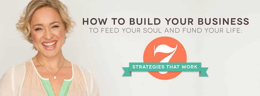 Kate Northrup is hosting a webinar on how to build your business to feed your soul and fund your life. Click here to register.