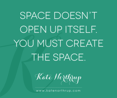 Space doesn’t open up itself - Tweet