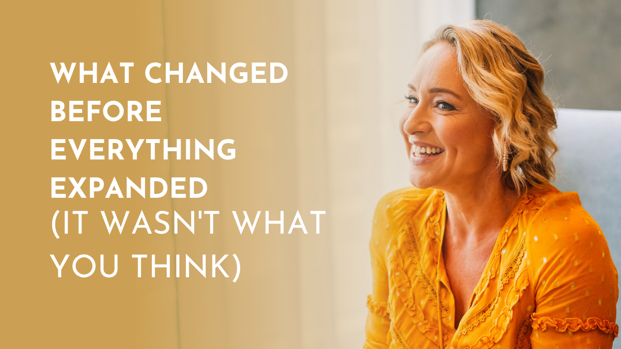 What Changed Before Everything Expanded (It Wasn't What You Think ...